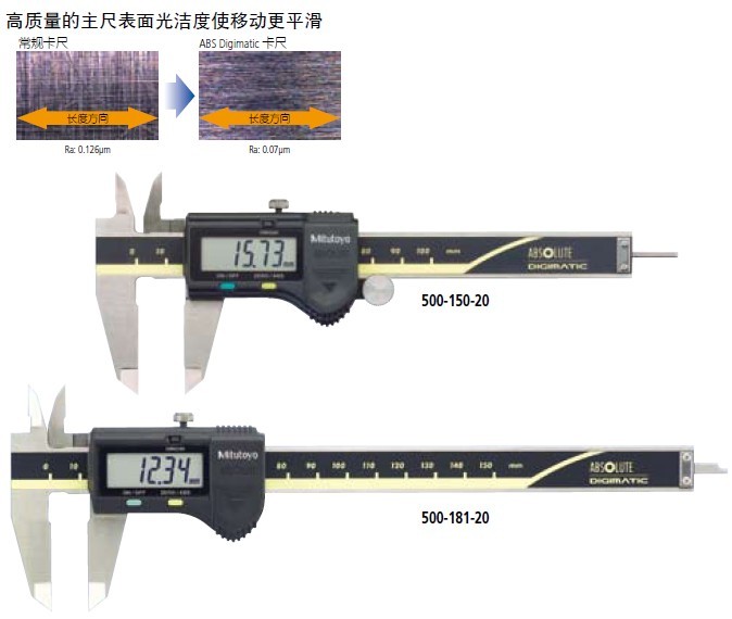 電子數(shù)顯卡尺帶SPC輸出(硬質合金內、外徑測量爪)500-175-20